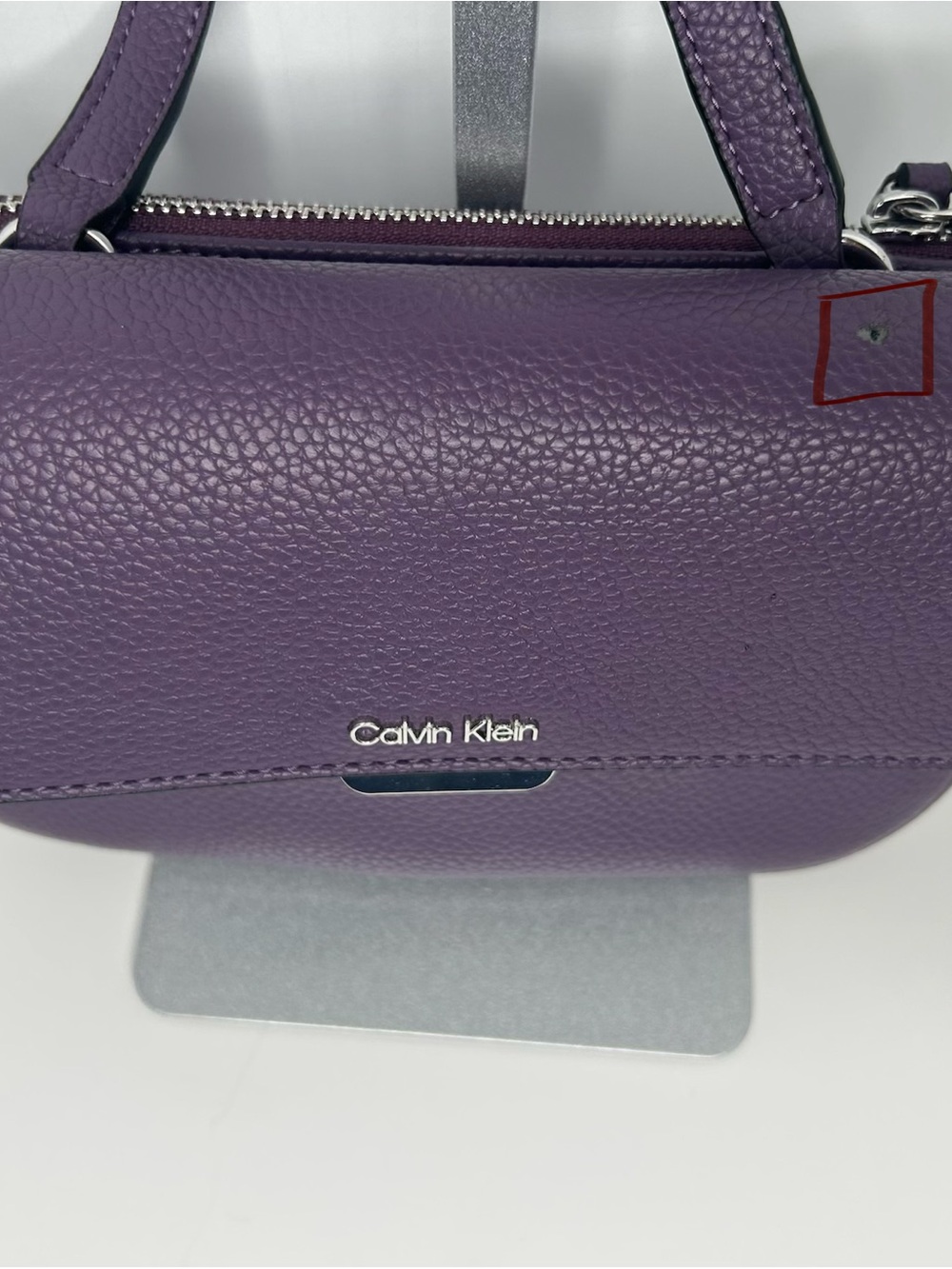Calvin Klein Purple Arya Crossbody Bag - Picture 5 of 16